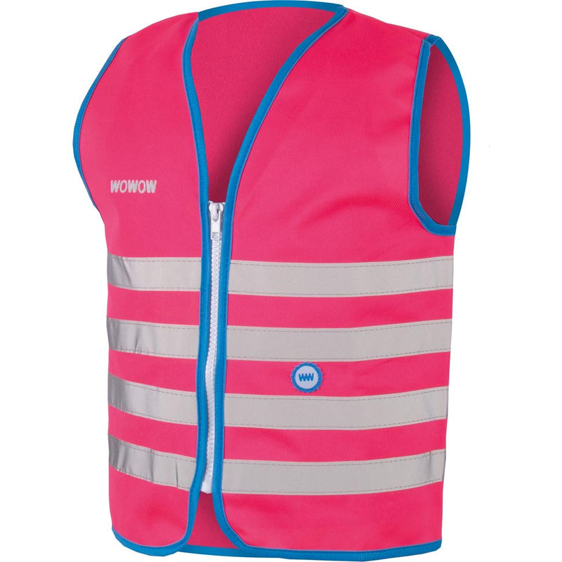 Wowow - Fun Jacket fluoreszierende Weste, rosa, L (Kind)