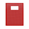 Qbasic - Schulheft 210x165mm Raute 5mm 80 Seiten 70gr sortiert | 10 Stück