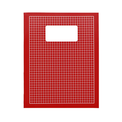 Qbasic - Schulheft 210x165mm Raute 5mm 80 Seiten 70gr sortiert | 10 Stück