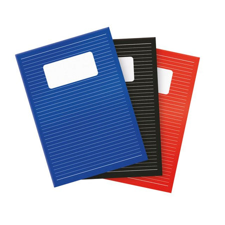 Qbasic - Notizbuch A4-Linie 80 Seiten 70gr sortiert