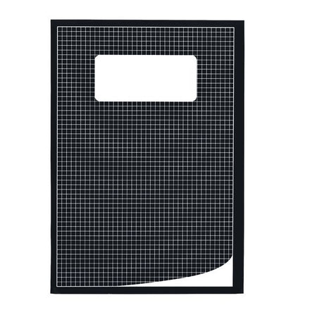 Qbasic - Notizbuch A4 Diamant 5mm 80 Seiten 70gr sortiert | 5 Stück