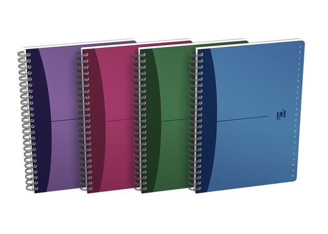 Indexbuch Oxford Urban Mix A5 90vel Alphabet Linie