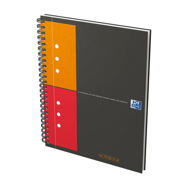 Spiralblock Oxford International Notebook A5+ Fenster 5mm