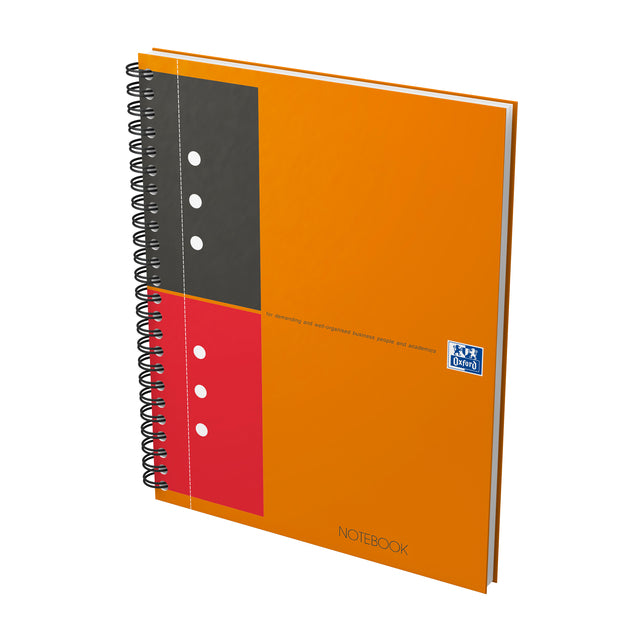 Spiralblock Oxford International Notebook A5+ Linie