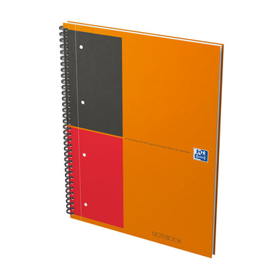 Oxford - Spiralblock Internationales Notizbuch A4+ Linie