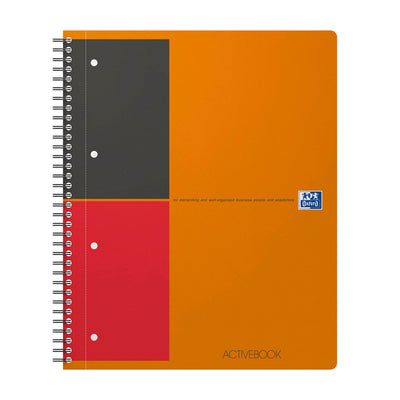 Oxford - Spiralblock International Activebook A4+ Linie | 5 Stück