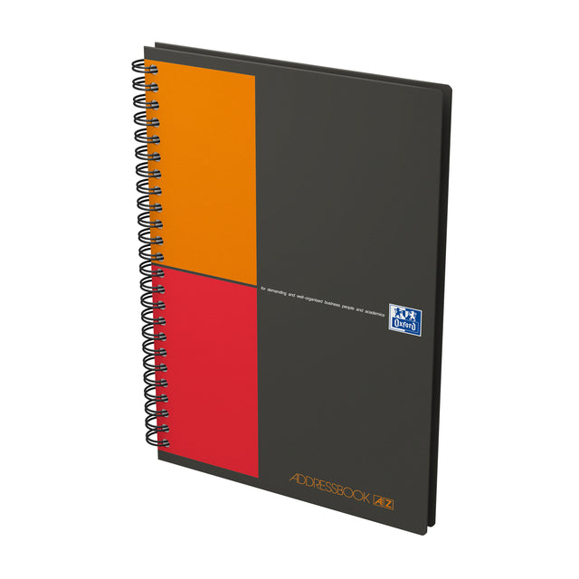 Adressbuch Oxford International A5 72vel mit Alphabet | 5 Stücke