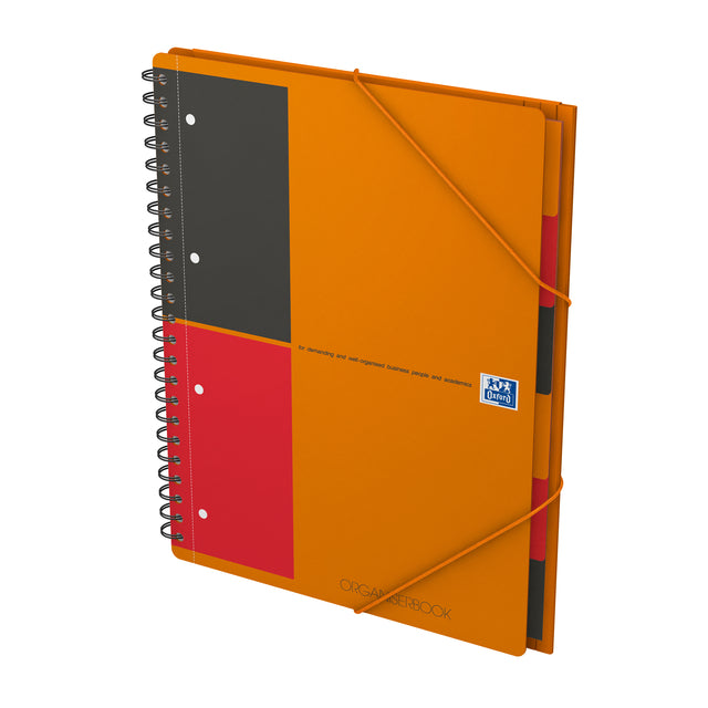 Spiralblock Oxford International Organizerbook A4+ Line