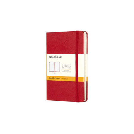 Moleskine – Notebooktasche 90 x 140 mm, Hardcover, rot