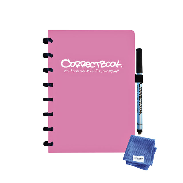 CorrectBook - Notebook CorrectBook A5 Zeile 40BLZ Blossom Pink | 1 Stück