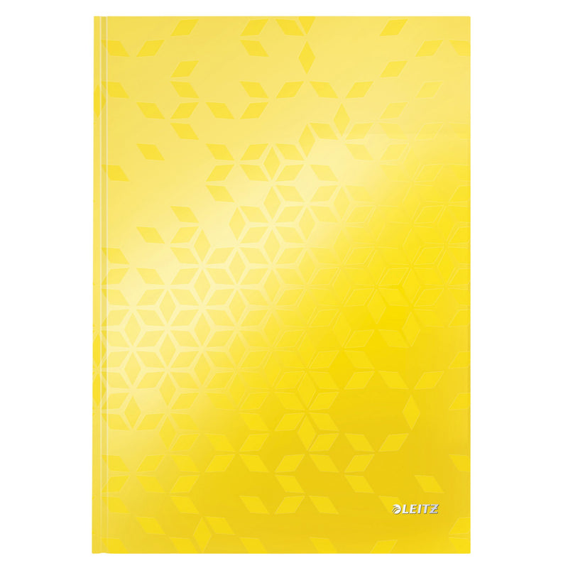 Leitz - Notizbuch WOW A4 160 Seiten 90gr Linie gelb