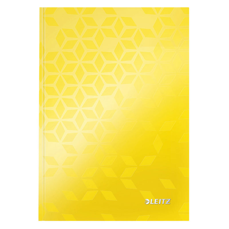 Leitz - Notizbuch WOW A5 160 Seiten 90gr Linie gelb