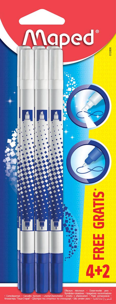 Maped - Tintenlöscher Blister 4 + 2 Stück
