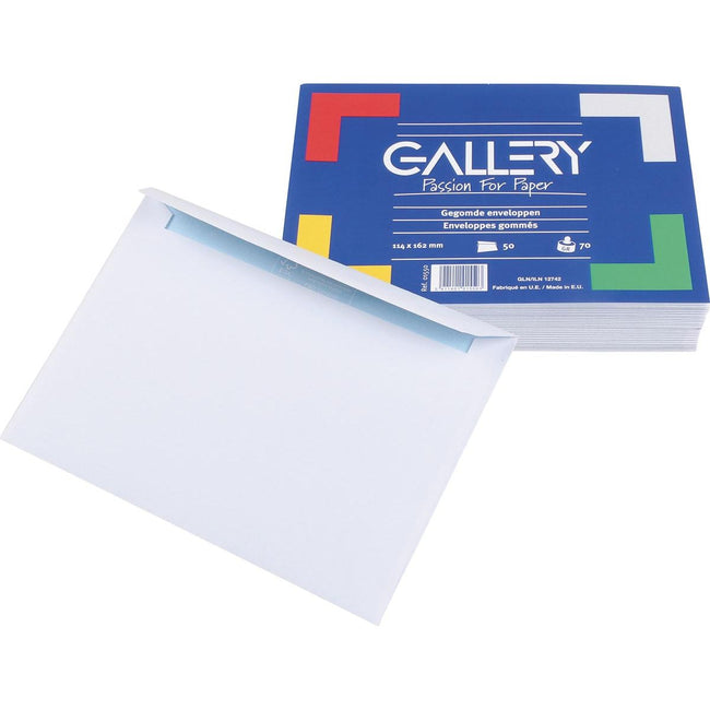 Gallery - Briefumschläge ft 114 x 162 mm, gummiert, VE 50 Stück