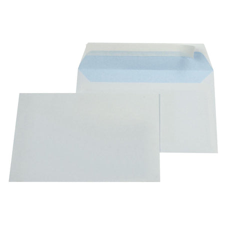 Gallery - Briefumschläge ft 114 x 162 mm, Streifenverschluss, innen blau, Karton à 500 Stück