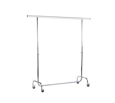 Klika – Verstellbarer Kleiderständer 140 cm, Räder 80 mm