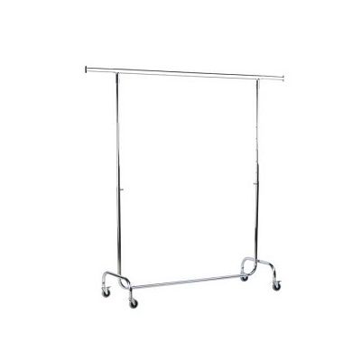 Klika – Verstellbarer Kleiderständer 140 cm, Räder 80 mm