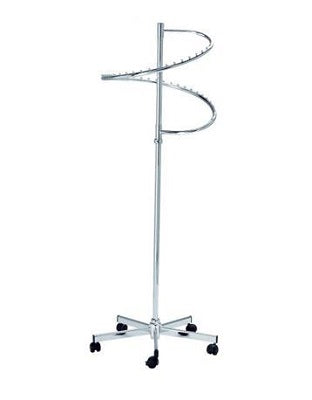 Klika – Spiralregal, Höhe 180 cm x Breite 67 cm.