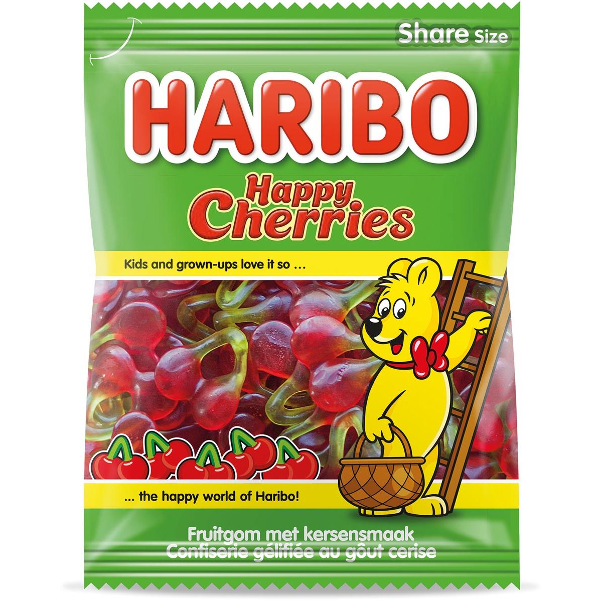 Haribo - Bonbonkirschen, Beutel mit 185 g