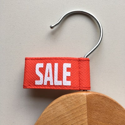Klika -  Label vaantje kleur rood SALE