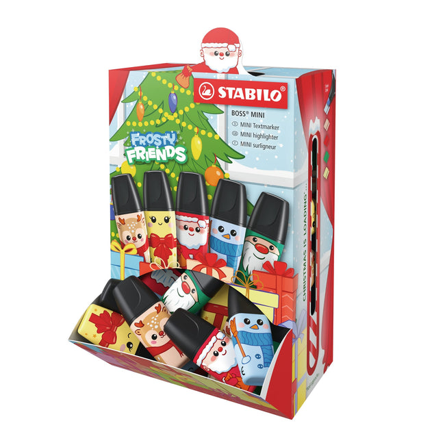 Stabilo -  boss min frosty friends assorti | 50 stuks