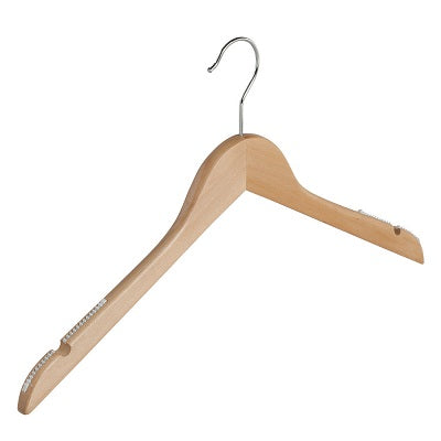 Klika - Blusen-/Hemdkleiderbügel flach aus Gummi 43cm