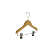 Klika – Kinder-Kleiderbügel mit flachem Kerbclip, 28 cm