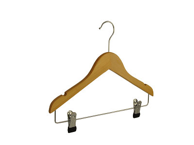 Klika – Kinder-Kleiderbügel mit flachem Zapfen, 32 cm