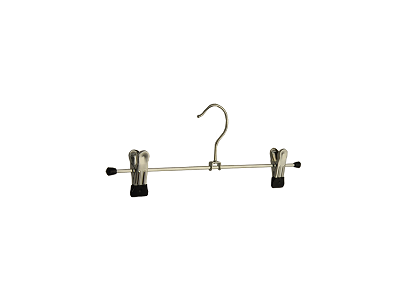 Klika - Klemmbügel verschiebbar, schwarz, anti-30 cm, 2 Stück