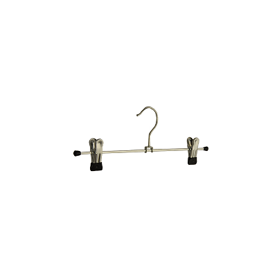 Klika - Klemmbügel verschiebbar, schwarz, anti-30 cm, 2 Stück