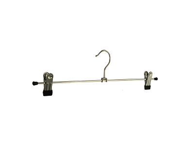 Klika - Klemmbügel verschiebbar, schwarz, Anti-Rutsch, 40 cm, 2 Stück