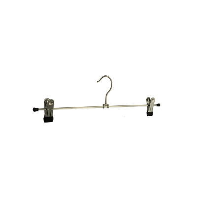 Klika - Klemmbügel verschiebbar, schwarz, Anti-Rutsch, 40 cm, 2 Stück