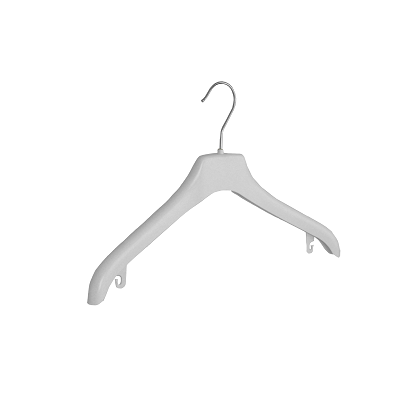Klika – Kleider-/Anzugbügel weiß breit, Breite 38 cm