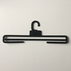 Klika -  Sjaalhanger zwart 30 cm 10 stuks