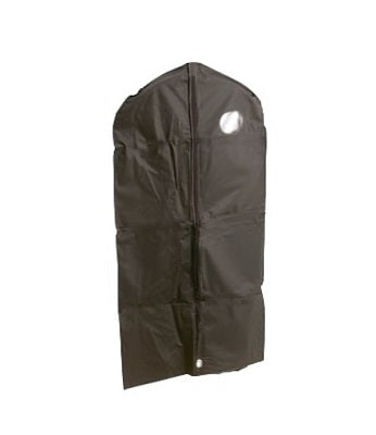 Klika - Bekleidungsbezug schwarz mit Reißverschluss und Fenster 60x160 20 Stück
