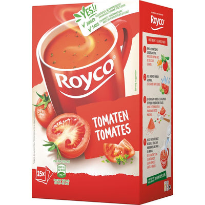 Royco - Minutensuppe klassische Tomate, Packung mit 25 Beuteln