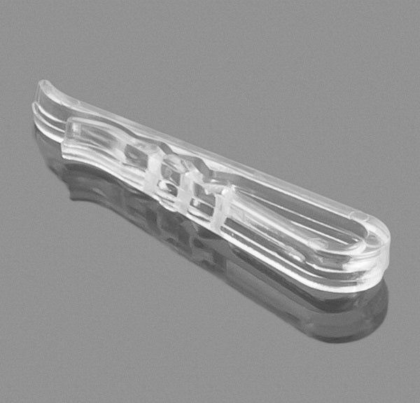 Klika - Hemdenklammer transparent 37x3,5mm 10.000