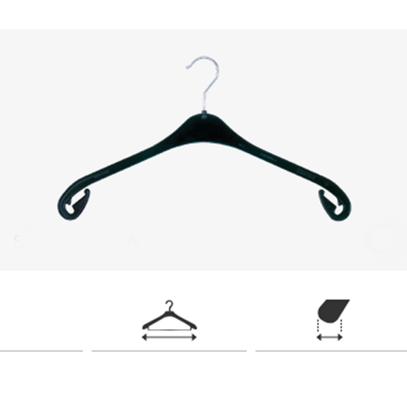 Klika -  Hanger zwart NA43 300 stuks