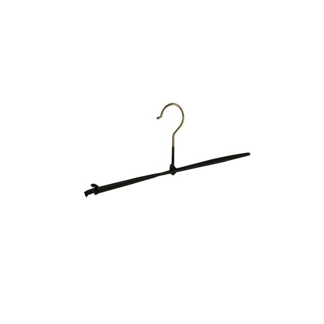 Klika -  Speldhanger 34 cm zwarte antislip 2 stuks