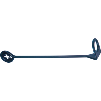 Klika - Schwarzes Verbindungsstück 10 cm pro 100 Stück, 20 Stück