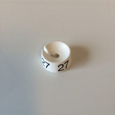 Klika -  MB wit/zwart 27 voor op kledinghanger