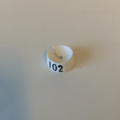 Klika -  MB wit/zwart 102 voor op kledinghanger