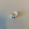 Klika -  MB wit/zwart 134 voor op kledinghanger