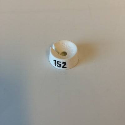 Klika -  MB wit/zwart 152 voor op kledinghanger