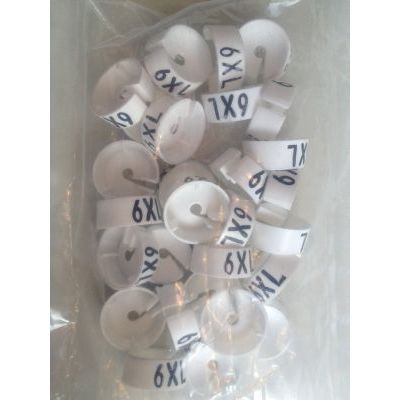 Klika -  MB wit/zwart 6XL voor op kledinghanger