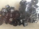 Klika -  MB zwart/wit 55 voor op kledinghanger