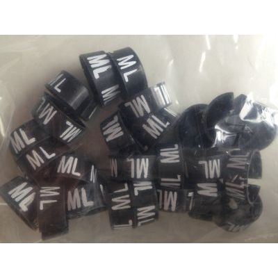 Klika - MB schwarz/weiß ML für Kleiderbügel 40 Stück