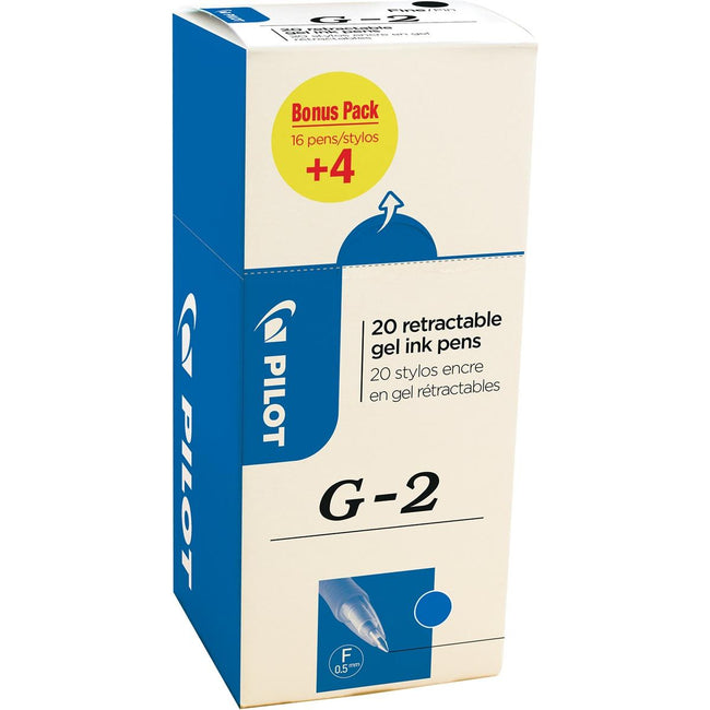 Pilot - Kugelschreiber Supergrip G blau 0,32mm Vorteilspack mit 24+6 Stück