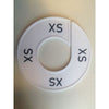 Klika -  Maatring 9cm wit/zwart XS