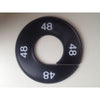 Klika -  Maatring 9cm zwart/wit 48